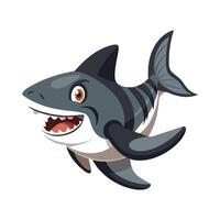 Charming Design of Cookiecutter Shark vector