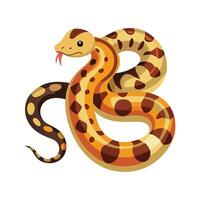 Dynamic Artwork of Cuban Boa vector