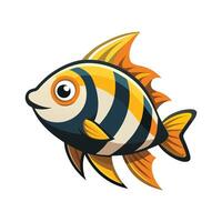 Charming Design of DOro Fish vector