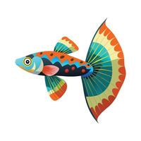 Dynamic Artwork of Guppy vector