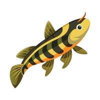 Dynamic Artwork of Hillstream Loach vector