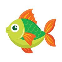 Stylish Illustration of Lucky Fish vector