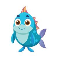 Elegant Artwork of Mr. Bubbles Fish vector