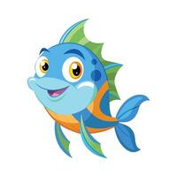 Dynamic Artwork of Mr. Bubbles Fish vector