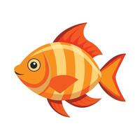 Dynamic Artwork of Naranja Fish vector