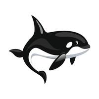 Dynamic Artwork of Orca Fish vector