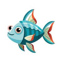 Charming Design of Peewee Fish vector