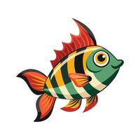 Charming Design of Pez Fish vector