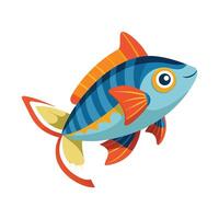 Dynamic Artwork of Pez Fish vector