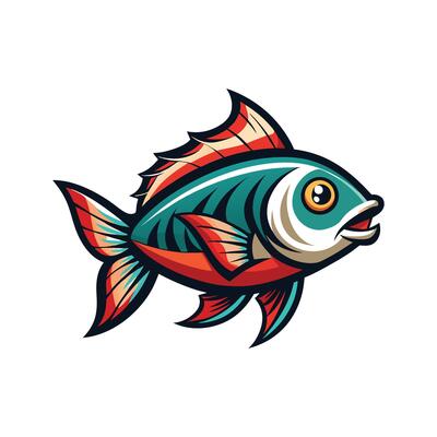 Charming Design of Riptide Fish