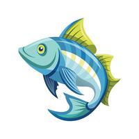 Dynamic Artwork of Riptide Fish vector