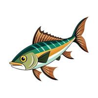 Charming Design of Ropefish vector
