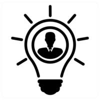 entrepreneur and startup in black duo line vector
