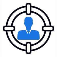 target customer and audience vector