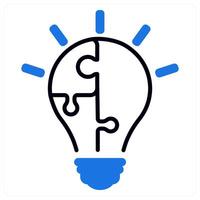 innovation and idea vector