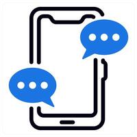 communication and conversation vector
