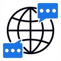 global communication and global network vector