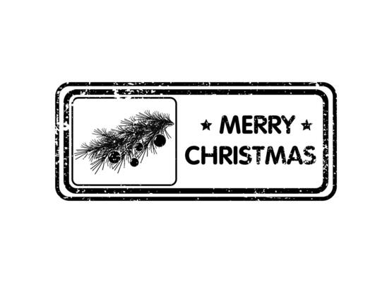 Christmas Pine Greeting