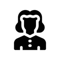 financial advisor glyph icon. Strong and solid icon for websites, mobile interfaces, presentations, and visual branding. High quality and easy to edit. vector