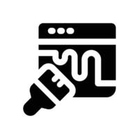 redesign glyph icon. Strong and solid icon for websites, mobile interfaces, presentations, and visual branding. High quality and easy to edit. vector
