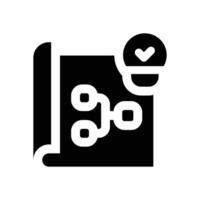 creative process glyph icon. Strong and solid icon for websites, mobile interfaces, presentations, and visual branding. High quality and easy to edit. vector