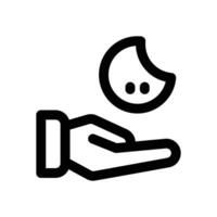 value line icon. Clean and minimalist icon for websites, mobile apps, presentations, and logos. Fully scalable and customizable for any project. vector