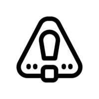 full risk line icon. Clean and minimalist icon for websites, mobile apps, presentations, and logos. Fully scalable and customizable for any project. vector