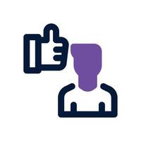 public image dual tone icon. Sleek and modern icon for websites, mobile apps, marketing materials, and corporate design. Fully scalable and ready to use. vector