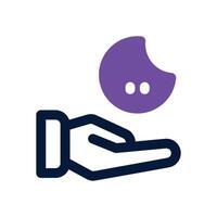 value dual tone icon. Sleek and modern icon for websites, mobile apps, marketing materials, and corporate design. Fully scalable and ready to use. vector