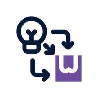 storytelling dual tone icon. Sleek and modern icon for websites, mobile apps, marketing materials, and corporate design. Fully scalable and ready to use. vector