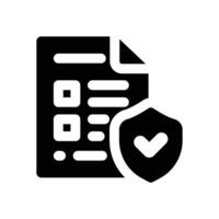 regulatory compliance glyph icon. Strong and solid icon for websites, mobile interfaces, presentations, and visual branding. High quality and easy to edit. vector