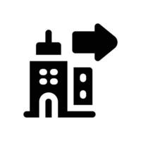infrastructure development glyph icon. Strong and solid icon for websites, mobile interfaces, presentations, and visual branding. High quality and easy to edit. vector