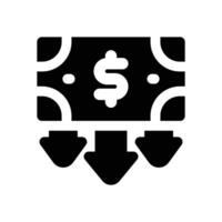 buyout glyph icon. Strong and solid icon for websites, mobile interfaces, presentations, and visual branding. High quality and easy to edit. vector