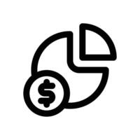 margin line icon. Clean and minimalist icon for websites, mobile apps, presentations, and logos. Fully scalable and customizable for any project. vector