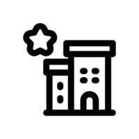 corporate success line icon. Clean and minimalist icon for websites, mobile apps, presentations, and logos. Fully scalable and customizable for any project. vector