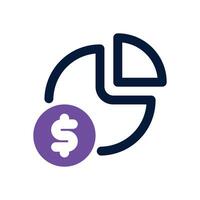 margin dual tone icon. Sleek and modern icon for websites, mobile apps, marketing materials, and corporate design. Fully scalable and ready to use. vector