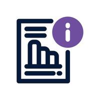 sale info dual tone icon. Sleek and modern icon for websites, mobile apps, marketing materials, and corporate design. Fully scalable and ready to use. vector