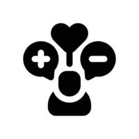 consumer behavior glyph icon. Strong and solid icon for websites, mobile interfaces, presentations, and visual branding. High quality and easy to edit. vector