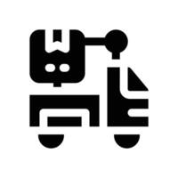 supply chain glyph icon. Strong and solid icon for websites, mobile interfaces, presentations, and visual branding. High quality and easy to edit. vector