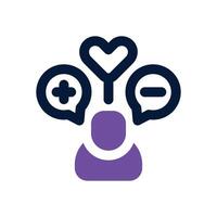 consumer behavior dual tone icon. Sleek and modern icon for websites, mobile apps, marketing materials, and corporate design. Fully scalable and ready to use. vector