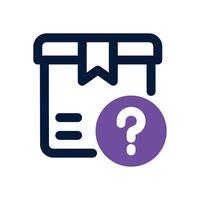 consider dual tone icon. Sleek and modern icon for websites, mobile apps, marketing materials, and corporate design. Fully scalable and ready to use. vector