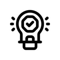 project management line icon. Clean and minimalist icon for websites, mobile apps, presentations, and logos. Fully scalable and customizable for any project. vector