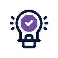 project management dual tone icon. Sleek and modern icon for websites, mobile apps, marketing materials, and corporate design. Fully scalable and ready to use. vector