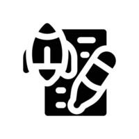marketing plan glyph icon. Strong and solid icon for websites, mobile interfaces, presentations, and visual branding. High quality and easy to edit. vector