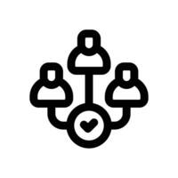 resource line icon. Clean and minimalist icon for websites, mobile apps, presentations, and logos. Fully scalable and customizable for any project. vector