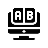 compare glyph icon. Strong and solid icon for websites, mobile interfaces, presentations, and visual branding. High quality and easy to edit. vector