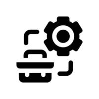 progress glyph icon. Strong and solid icon for websites, mobile interfaces, presentations, and visual branding. High quality and easy to edit. vector