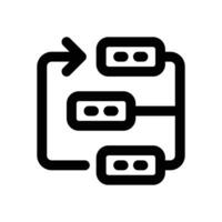 priority line icon. Clean and minimalist icon for websites, mobile apps, presentations, and logos. Fully scalable and customizable for any project. vector