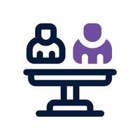 stability dual tone icon. Sleek and modern icon for websites, mobile apps, marketing materials, and corporate design. Fully scalable and ready to use. vector