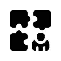 skill glyph icon. Strong and solid icon for websites, mobile interfaces, presentations, and visual branding. High quality and easy to edit. vector